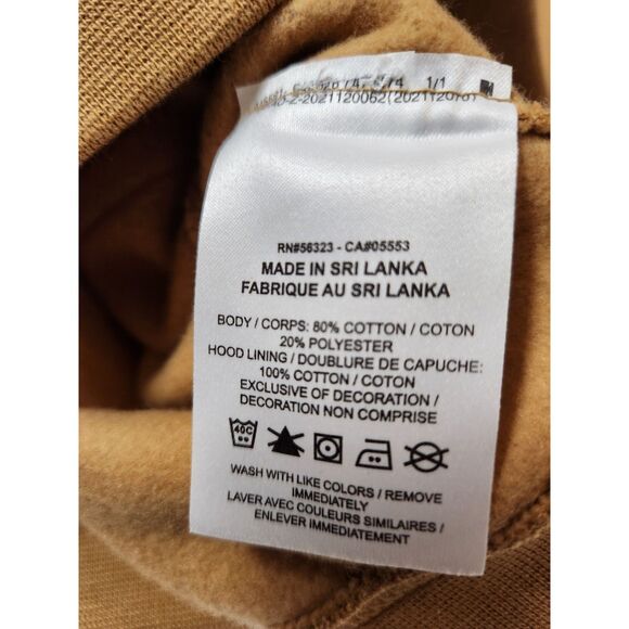 Nike Hoodie Men’s Medium | Cotton-Poly Blend | Flax Color - Picture 7 of 8